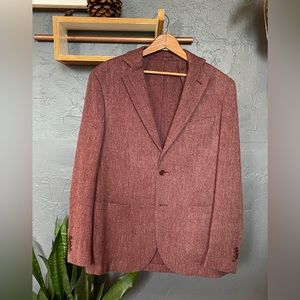 Gutteridge unstructured jacket- 100% Italian wool